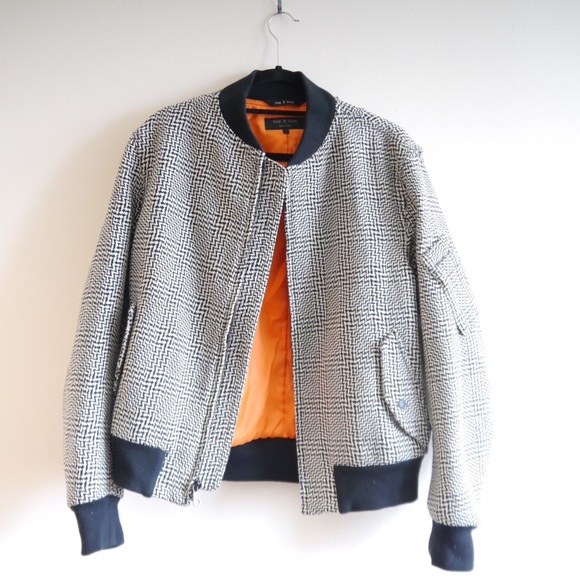 rag and bone mens bomber